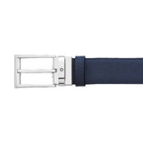 WENDBARER RECHTECKIGER GÜRTEL 35 MM AUS SARTORIAL LEDER
