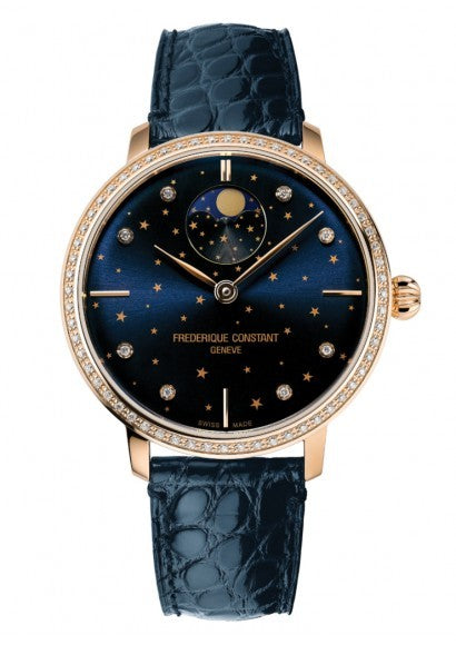 Frederique Constant Slimline Moonphase Ref.:  FC-701NSD3SD4