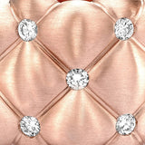 Fabergé Treillage prachtvoller Ring aus gebürstetem Rotgold mit Diamanten