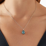 Faberge Guilloché Enamel Anhänger mit kleinem Ei