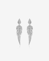 Stephen Webster Magnipheasant Tail Feather Drop Earrings