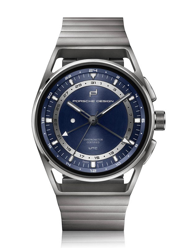 Porsche Design 1919 Globetimer UTC All Titanium & Blue Ref.: 4046901979287 in 42 mm