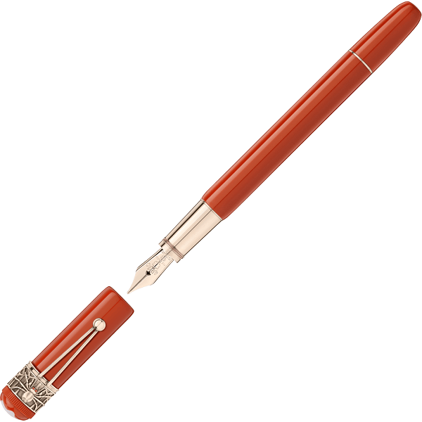 Montblanc Heritage Collection Rouge et Noir Spider Metamorphosis Special Edition Coral Füllfederhalter