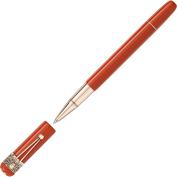 Montblanc Heritage Collection Rouge et Noir Spider Metamorphosis Special Edition Coral Rollerball