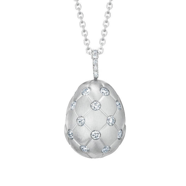 Fabergé Treillage Diamond White Gold Anhänger