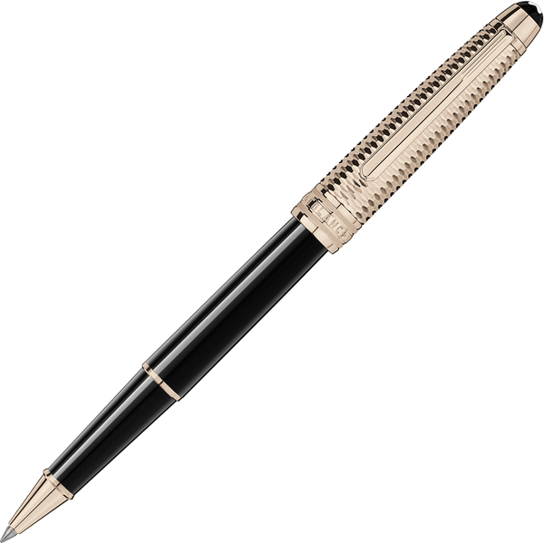 Montblanc Meisterstück Doué Geometry Champagne Gold-Coated Classique Rollerball